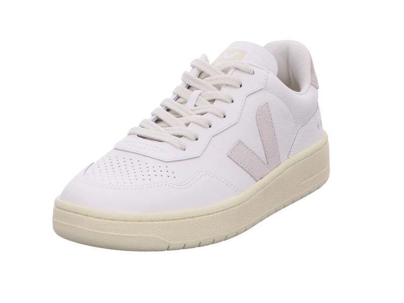 Veja V-90 Leather Sneakers - Fashion Trainers for Men
