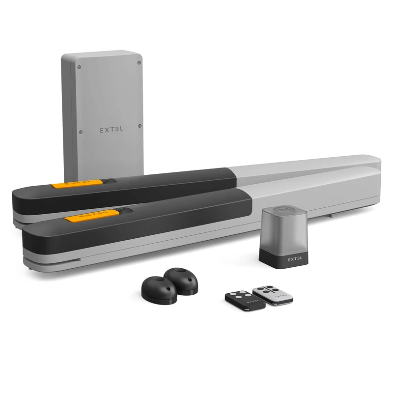 EXTEL Connected Drive with cylinders for Swing Gates: 2.5 m/250 kg per Wing - XV250 Umii - 761003