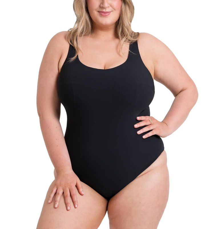 Curvy Kate Deep Dive Swimsuit Black 34G/GG