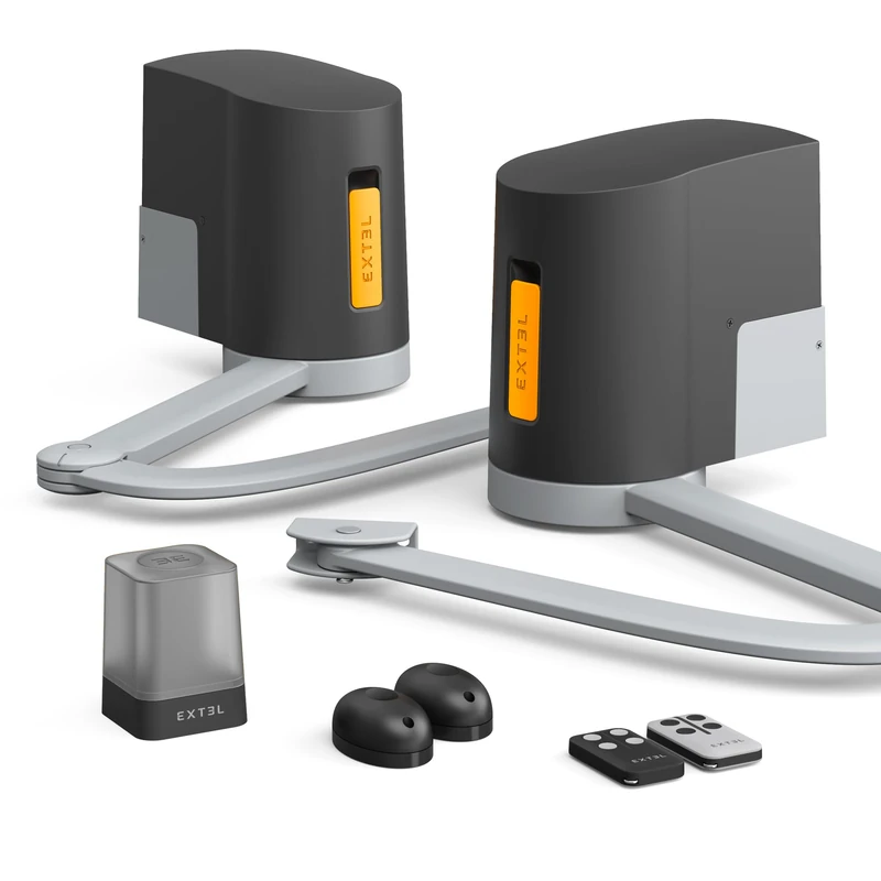EXTEL Connected Motorisation with Articulated Arms for Swing Gates: 2.5 m/250 kg per Wing - XB250 Umii - 761005