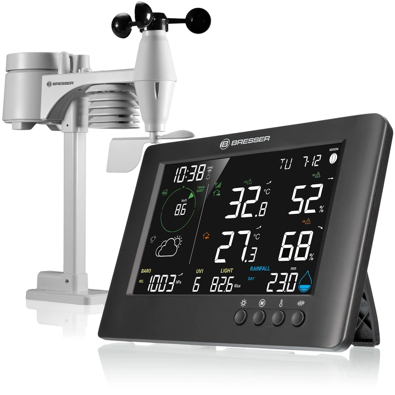 Bresser WLAN 7-in-1 Wireless Weather Station - WiFi Sensor