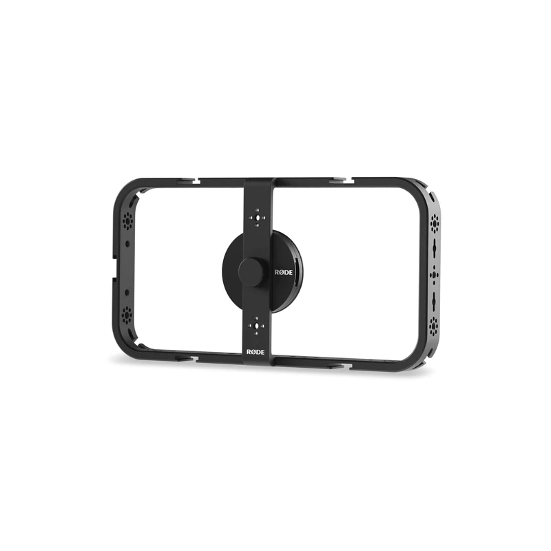 RØDE Phone Cage Magnetic Mobile Filmmaking Cage with 1/4-inch and 3/8-inch Threads and Cold Shoe Mounting Slots, MagSafe Compatible - Image 1