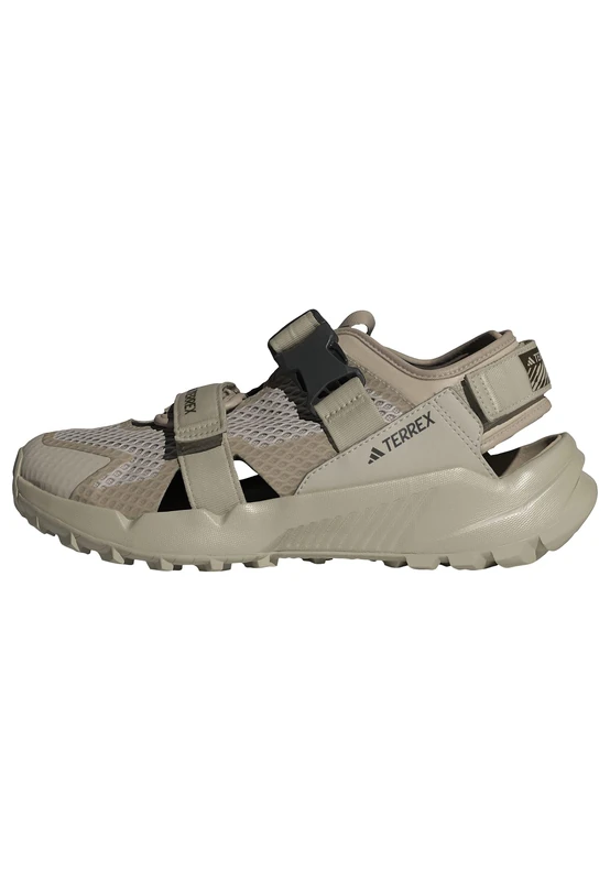 adidas Unisex Terrex Hydroterra AT Sandals, Wonder Beige/Wonder Beige/Core Black, 8 UK