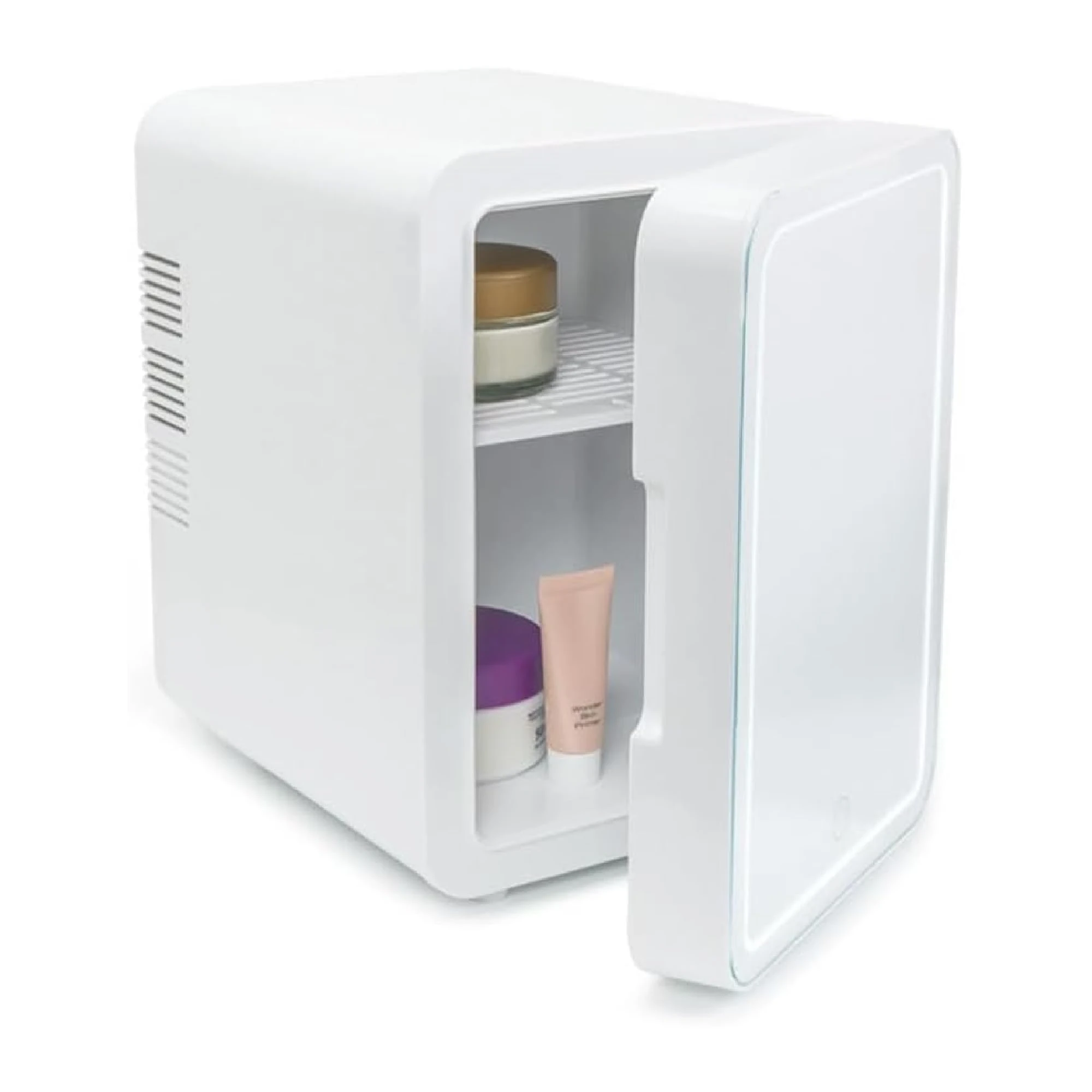 ValueLights | Mini Beauty Fridge with LED Mirror, 4L Portable Cosmetic Refrigerator, Dimmable LED Lights, Small Cooler for Skincare | Beauty & Wellness, Home Décor & Improvement Essential