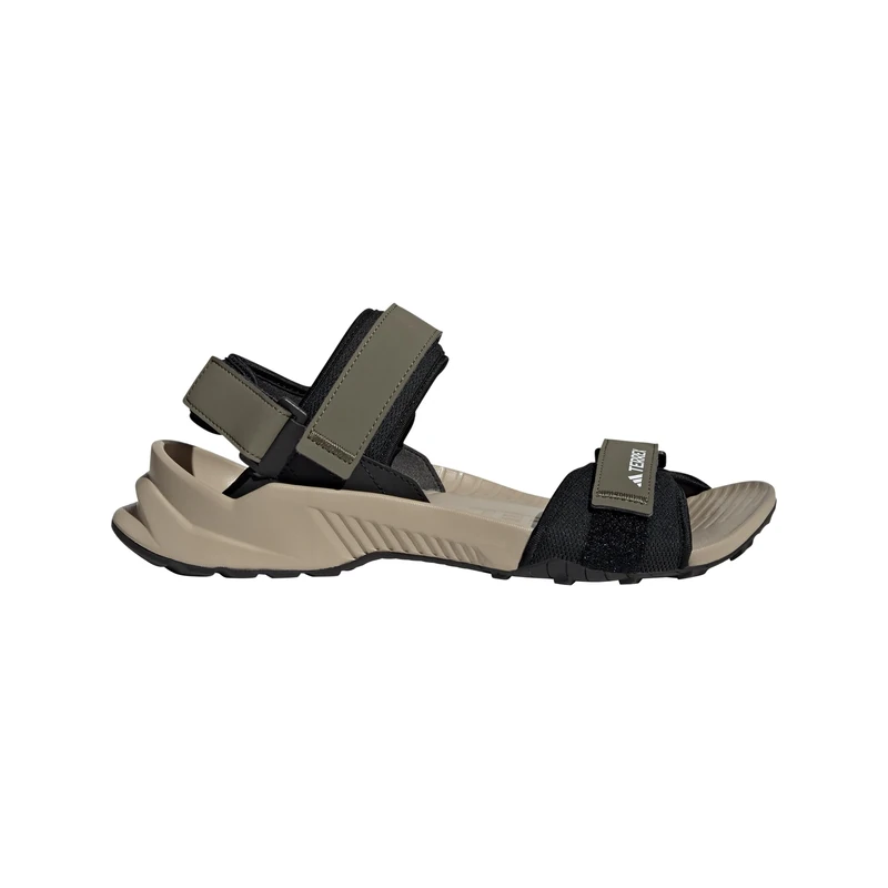 adidas Unisex Terrex Hydroterra Sandals, Olive Strata/Core Black/Wonder Beige, 8 UK