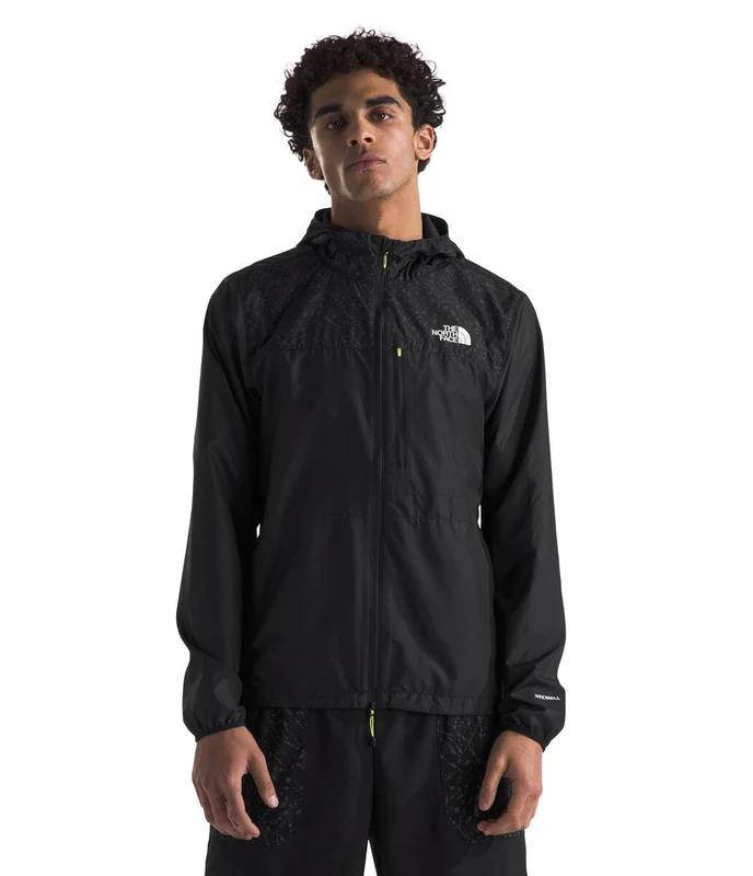 The North Face Men's Higher Run Wind Jacket, Tnf Black/Tnf Black Tra, S