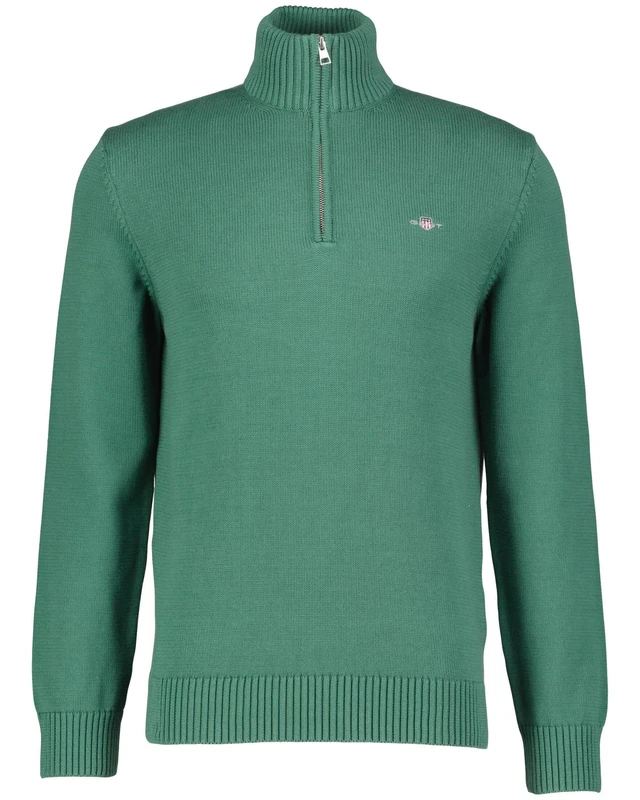 GANT Casual Cotton Half Zip, Lapis Blue, XL