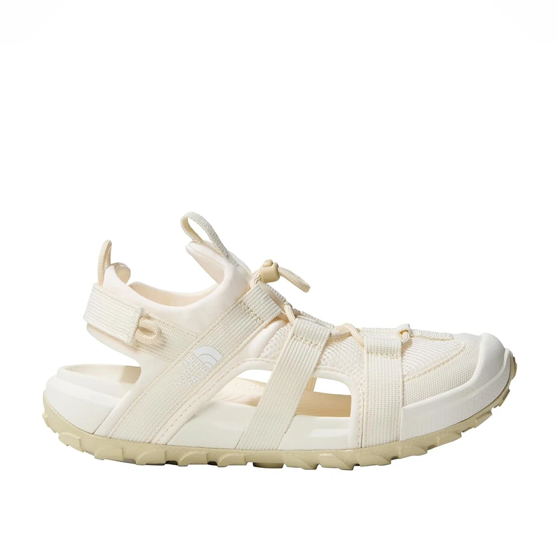 The North Face Women's W Explore Camp Shandals, White Dune/Gravel, 8