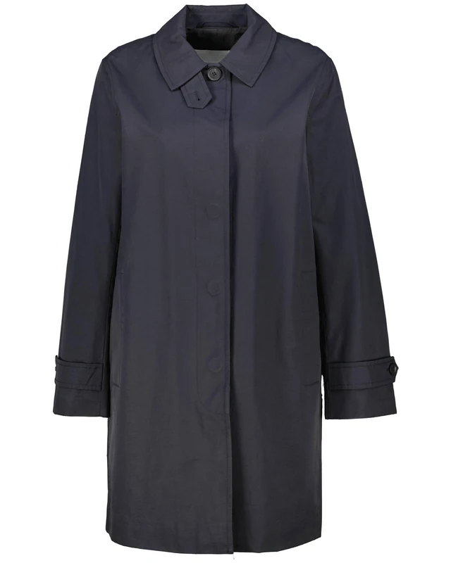 GANT Women's Car Coat, Black, L