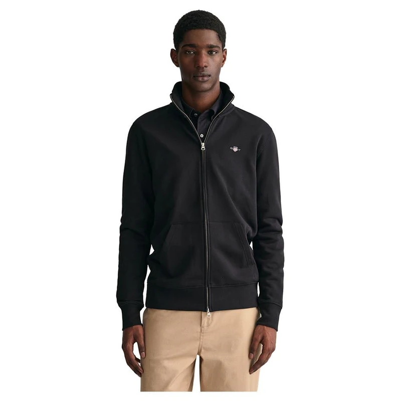GANT REG Shield Full Zip Sweat, ruby red, M