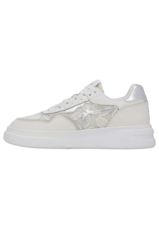 w6yz Xenia W. -Sneakers in Leather, White 40, White, 8 UK