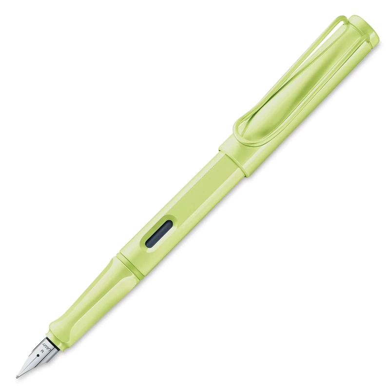 Lamy safari Fountain Pen - Elegant Design Cool Pens, Best Pens For Smooth Writing, Journaling, and Calligraphy - Spring Green Ex-Fine