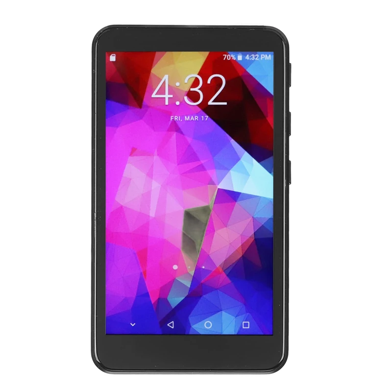 MP4 Player, BT WiFi HD Touch Screen Noise Reduction Voice Activated Music Recorder, with Earphone Memory Card Charging Cable, for Android (M26B (Quad Core) 64GB)