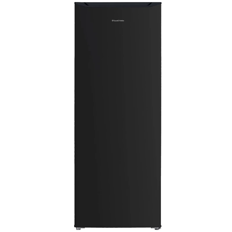 Russell Hobbs Freestanding Larder Fridge Black 242 Litre with 4 Glass Shelves, 55cm Wide & 143cm Tall, Adjustable Thermostat, 2 Year Guarantee, RH143LF552E1B
