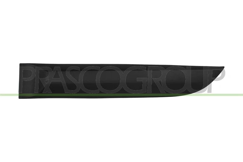 Protective strip door rear left black Renault Megane model 11/08-03/12 grained mod. 5-door - Image 1