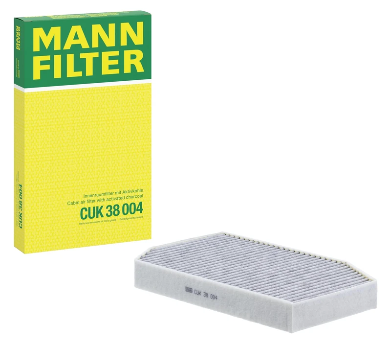 MANN-FILTER CUK 38 004 Cabin Air Filter - CARS + TRANSPORTERS