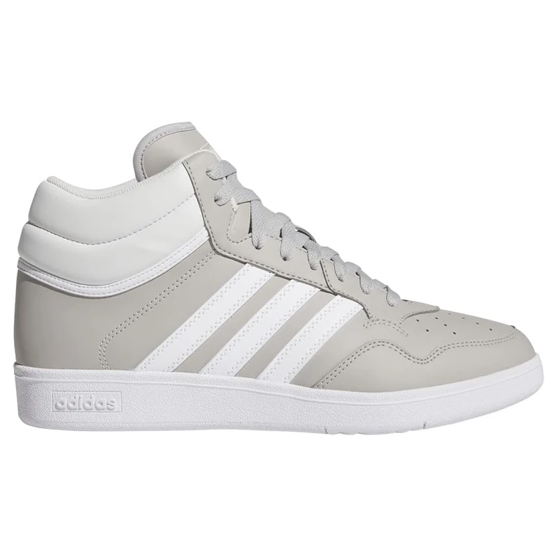 adidas Unisex Hoops 4.0 MID Shoes, Grey Two/FTWR White/Crystal White, 11.5 UK