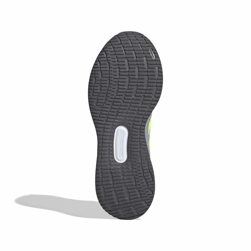 adidas Unisex Kids RUNFALCON 5 Shoes Junior, Halo Silver/Lucid Lemon/Team Royal Blue, 4.5 UK