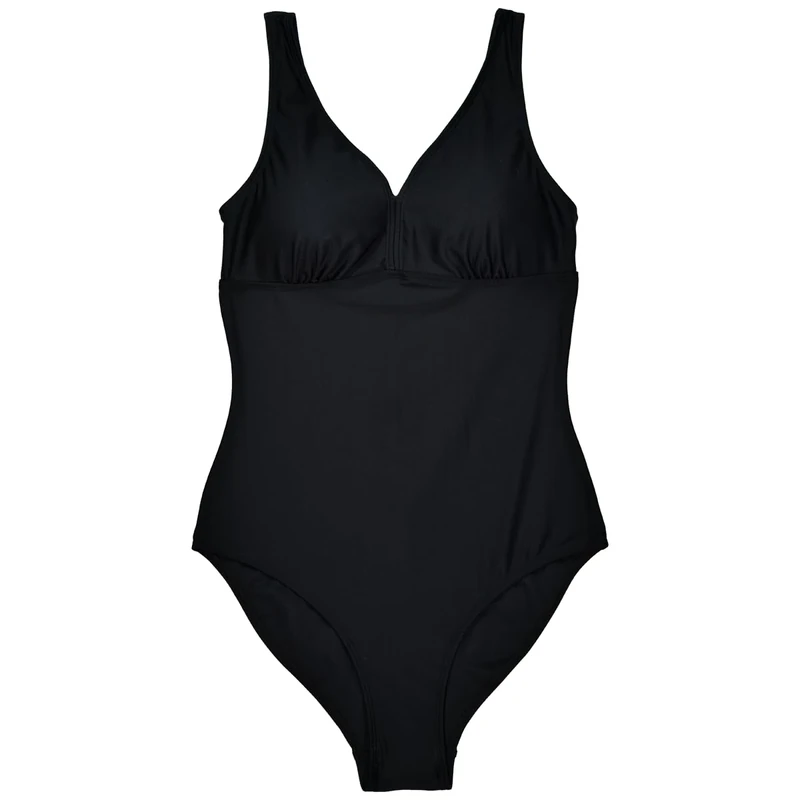Splash About Women's Essential One-Piece Swimsuit - Black, Sizes 8-24