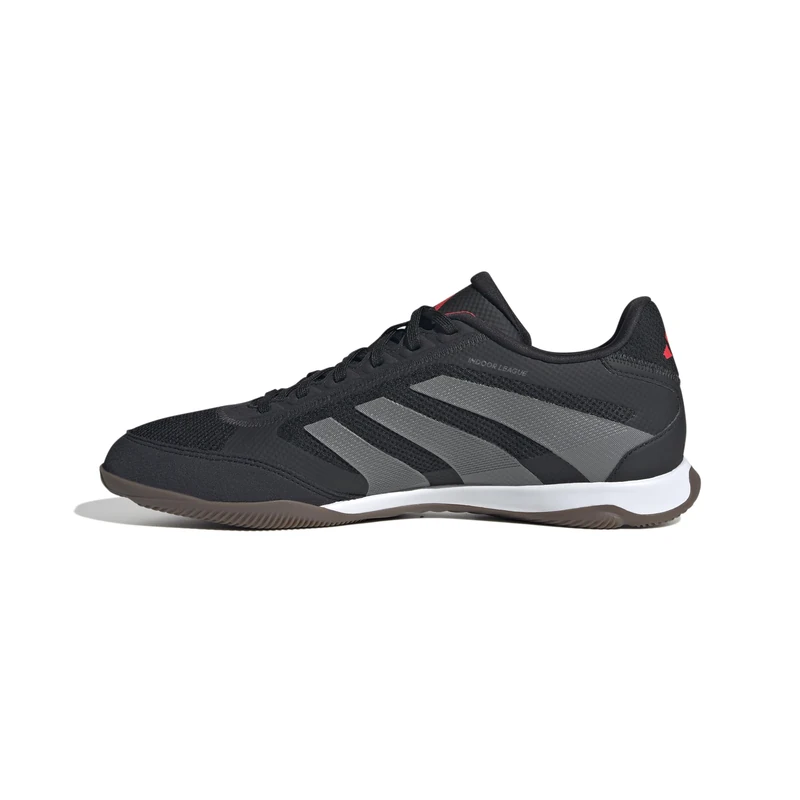 adidas Unisex Predator League Indoor Football Boots, Core Black/Grey Four/Lucid Red, 13 UK - Image 1
