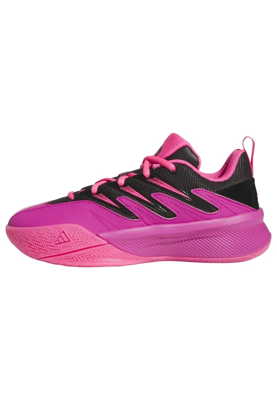 adidas Unisex Kids Dame Certified 3, Lucid Fuchsia/core Black/Lucid Pink, 5.5 UK