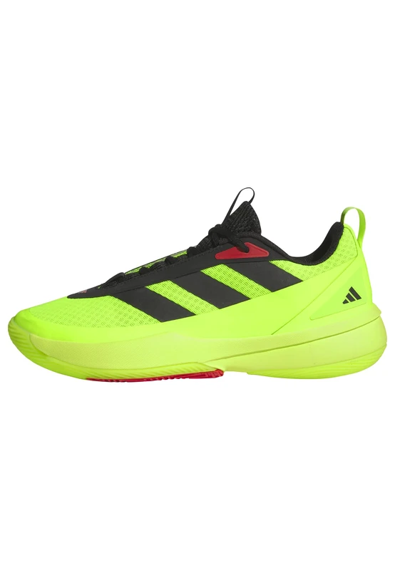 adidas Unisex Front Court Shoes, Lucid Lemon/core Black/Pure Ruby, 11 UK