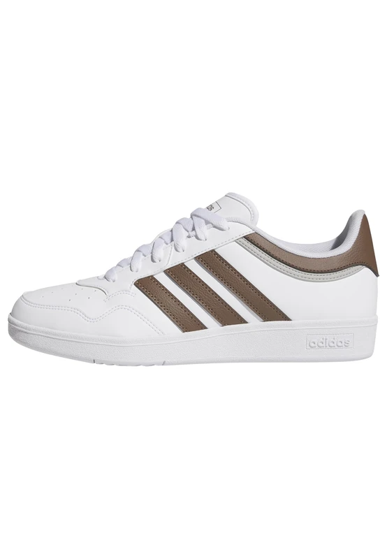 adidas Unisex Hoops 4.0 Shoes, FTWR White/Earth strata/Grey Two, 11 UK