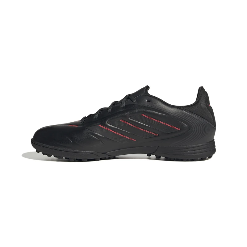 adidas Unisex Kids COPA Pure III League Turf Football Boots Kids, Core Black/Carbon/Lucid Red, 13.5 UK Child