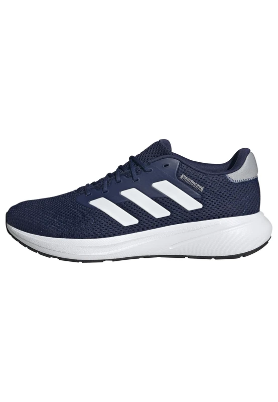 adidas Unisex Response Runner Shoes, Dark Blue/FTWR White/Halo Silver, 3.5 UK