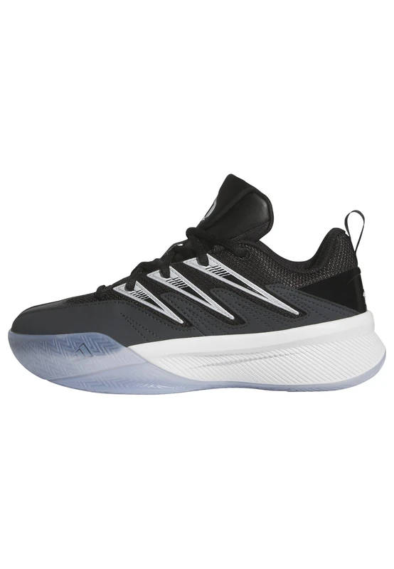 adidas Unisex Kids Dame Certified 3, core Black/Clear Grey/Carbon, 4 UK