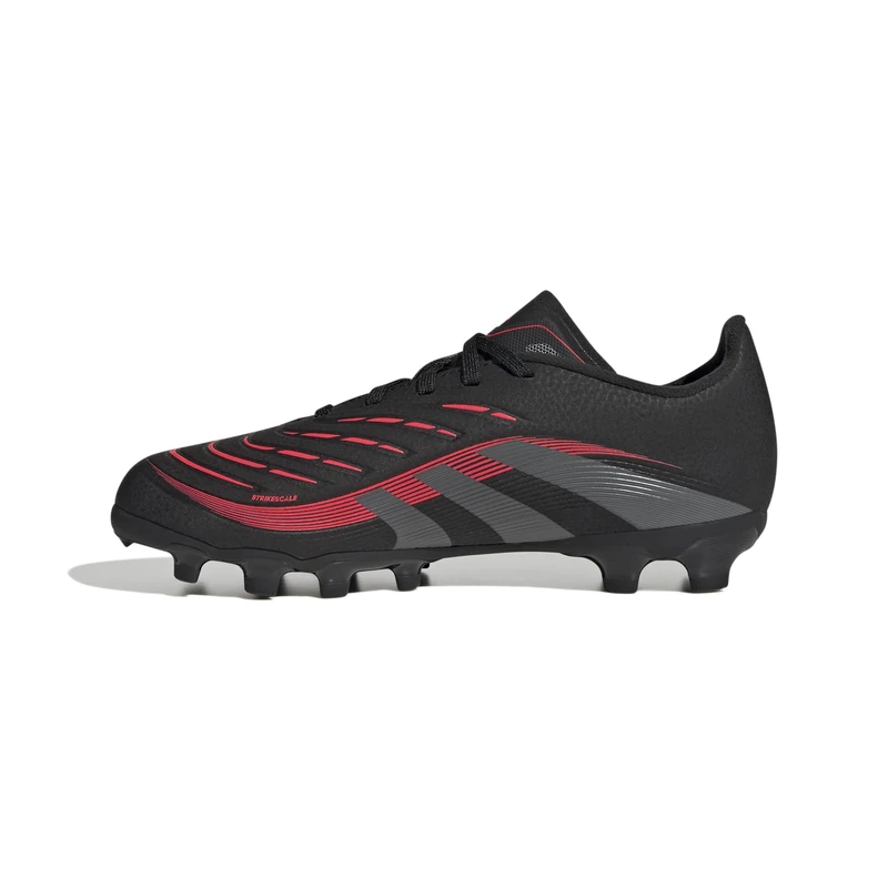 adidas Unisex League Multi Ground Football Boots Kids, core Black/Grey Four/Lucid red, 2.5 UK