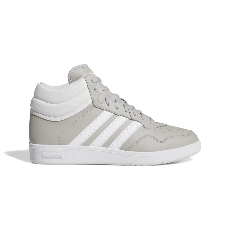 adidas Unisex Hoops 4.0 MID Shoes, Grey Two/FTWR White/Crystal White, 7.5 UK