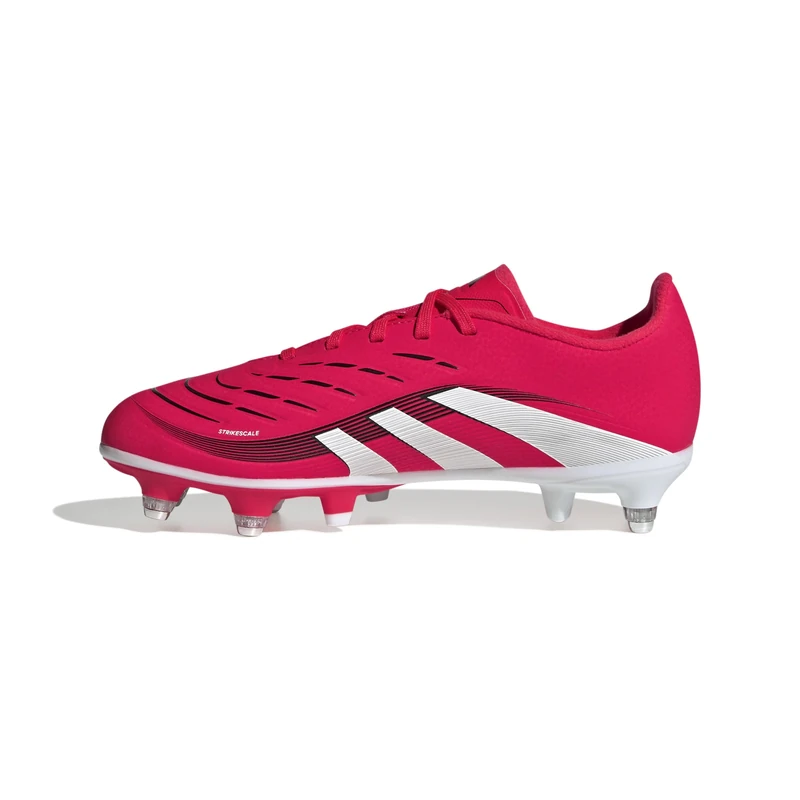 adidas Unisex League Soft Ground Football Boots Kids, Lucid Red/Cloud White/Core Black, 2 UK - Image 1