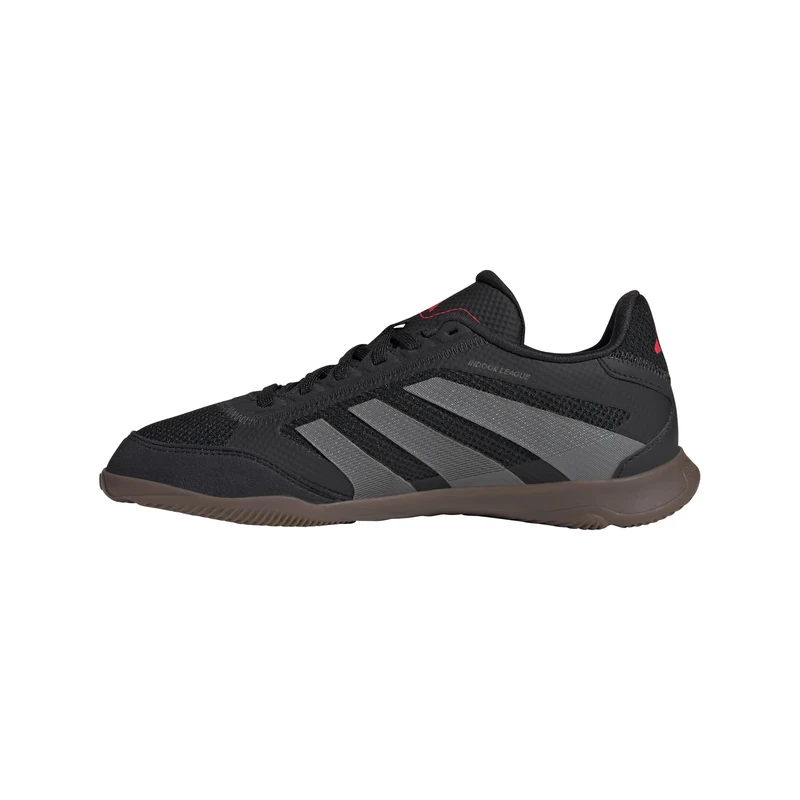adidas Predator League Indoor Football Boots Kids, Core Black/Grey Four/Lucid Red, 10 UK Child