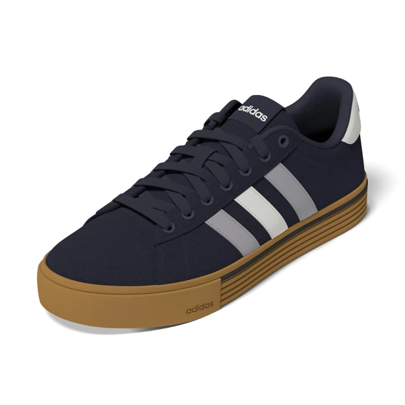 adidas Unisex Daily 4.0 Shoes, Shadow Navy/Glory Grey/Off White, 3.5 UK