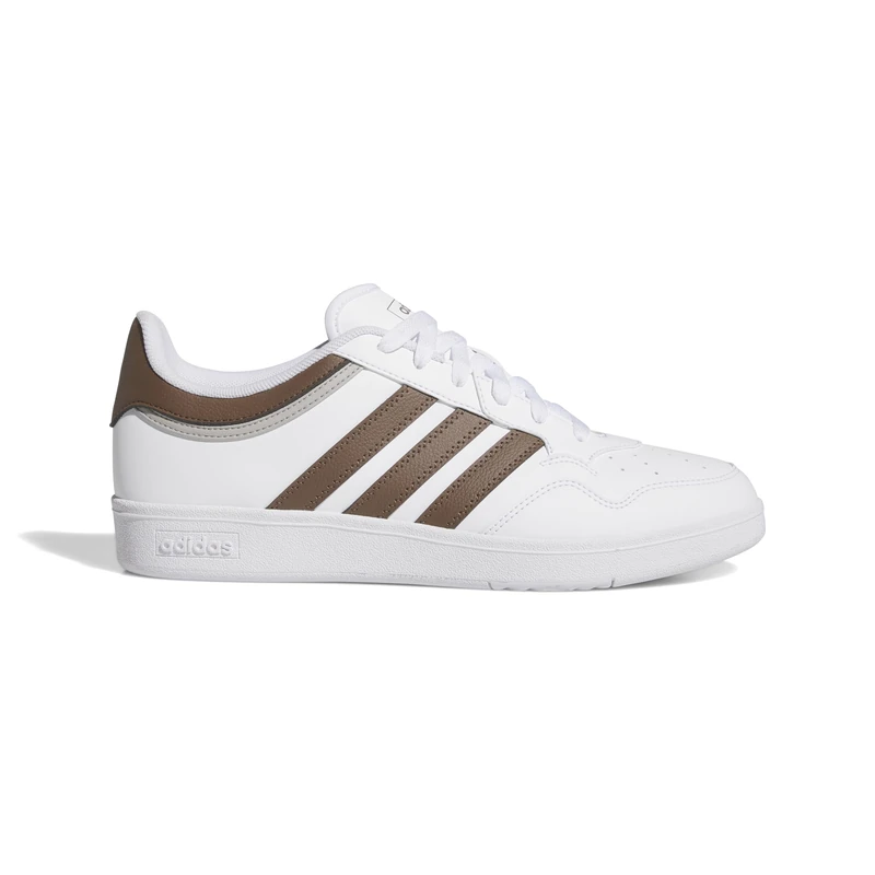 adidas Unisex Hoops 4.0 Shoes, FTWR White/Earth strata/Grey Two, 8 UK
