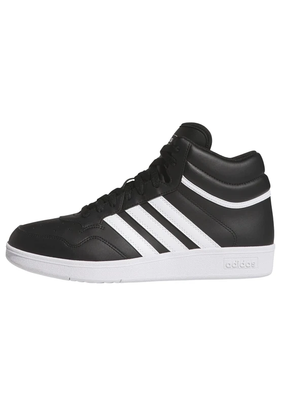 adidas Unisex Hoops 4.0 MID Shoes, Core Black/Cloud White/Core Black, 8 UK