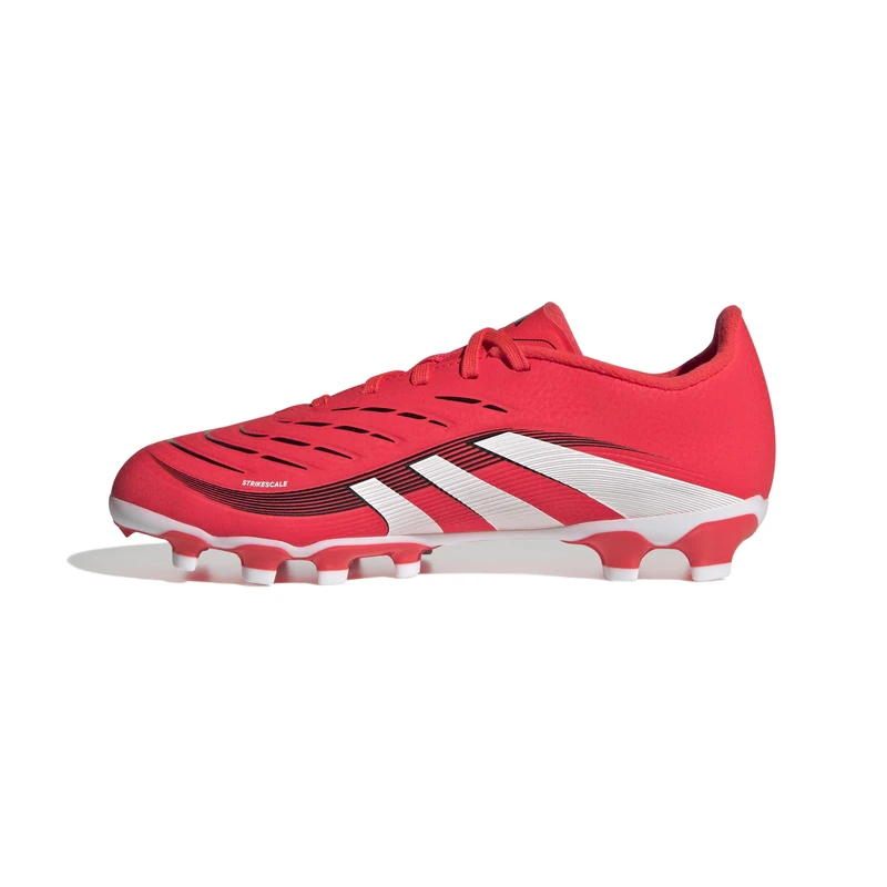 adidas Unisex League Multi Ground Football Boots Kids, Lucid red/FTWR White/core Black, 3 UK
