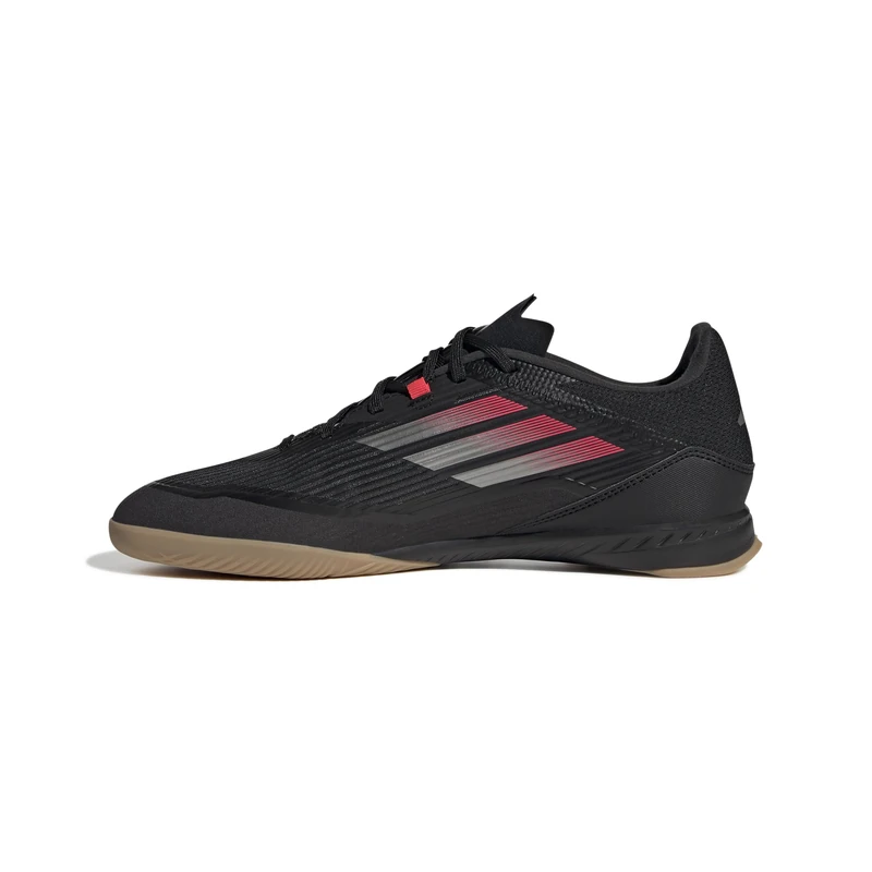 adidas Unisex F50 League Football Boots Indoor, core Black/Iron met./Lucid red, 9.5 UK