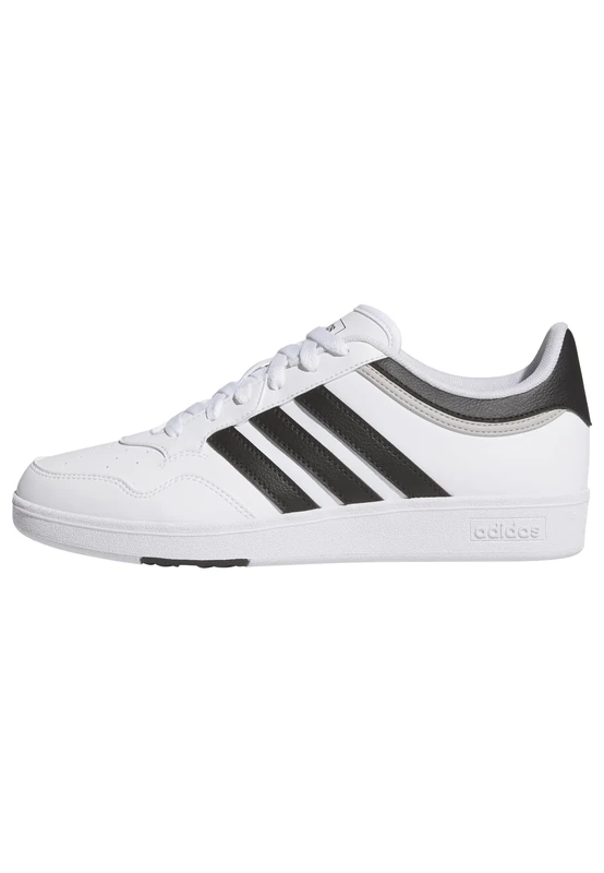 adidas Unisex Hoops 4.0 Shoes, Cloud White/Core Black/Grey Two, 8 UK