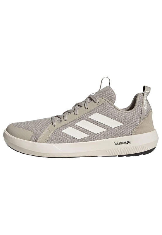 adidas Unisex Terrex Boat Climacool Shoes, Wonder Beige/Chalk White/semi Impact Orange, 11 UK - Image 1