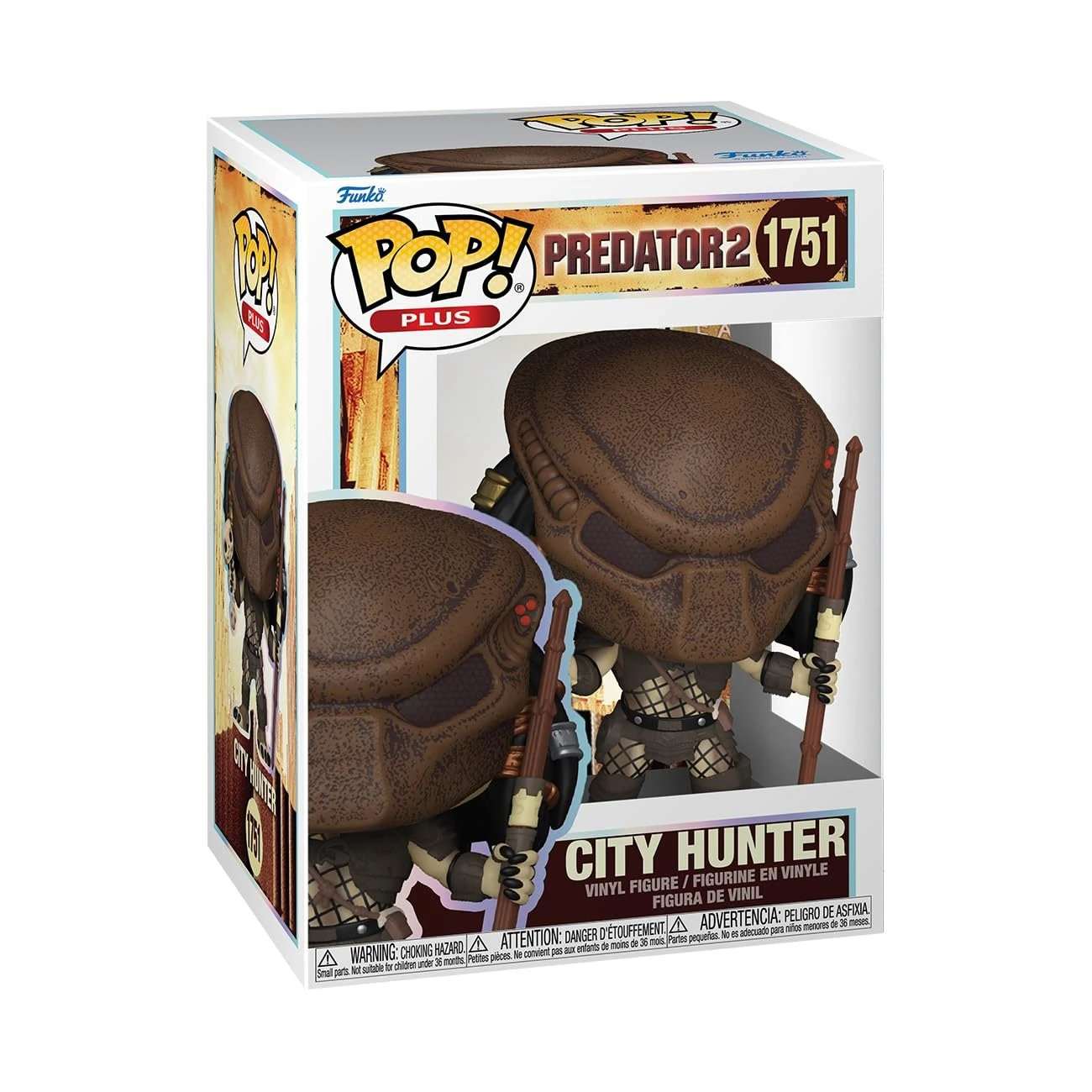 Funko Pop! Plus: Predator - City Hunter - Predator Classic - Vinyl Collectible Figure - Gift Idea - Official Merchandise - Toy for Children and Adults - Movies Fans - Model Figure for Collectors