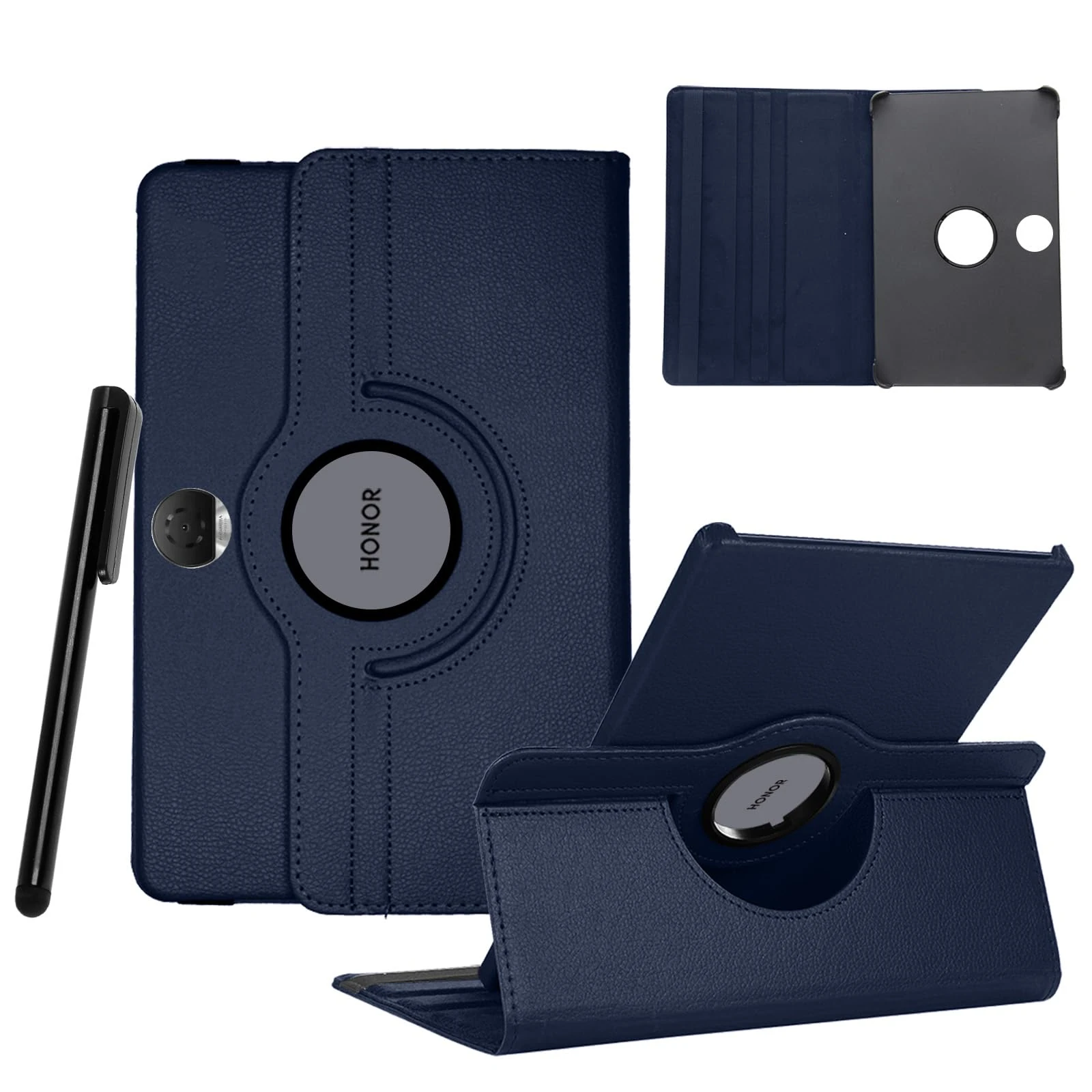 Heremore Case for Honor Pad 9 12.1 inch 2024 Tablet, 360° Rotation Standing Protective Cover