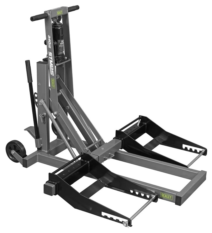 Sealey Mower/Tractor Hydraulic Lift 340kg Capacity - STML340, grey