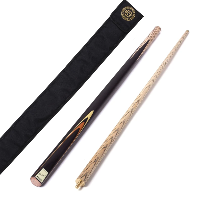 BCE Protégé 2 Piece Snooker/Pool Cue and Soft Case - North American Ash Shaft