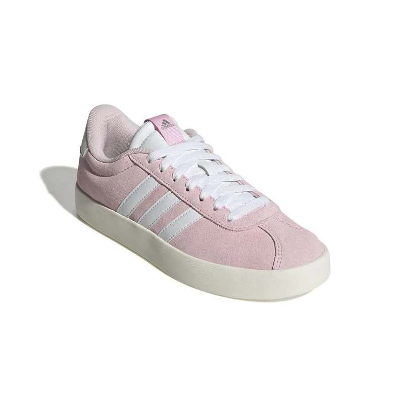adidas Women's VL Court 3.0 Shoes, Clear Pink/FTWR White/Off White, 7.5 UK