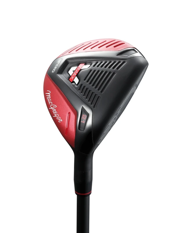 MacGregor V-Max Hybrid #5, 24 Degree Loft, Mens Right Hand, Red