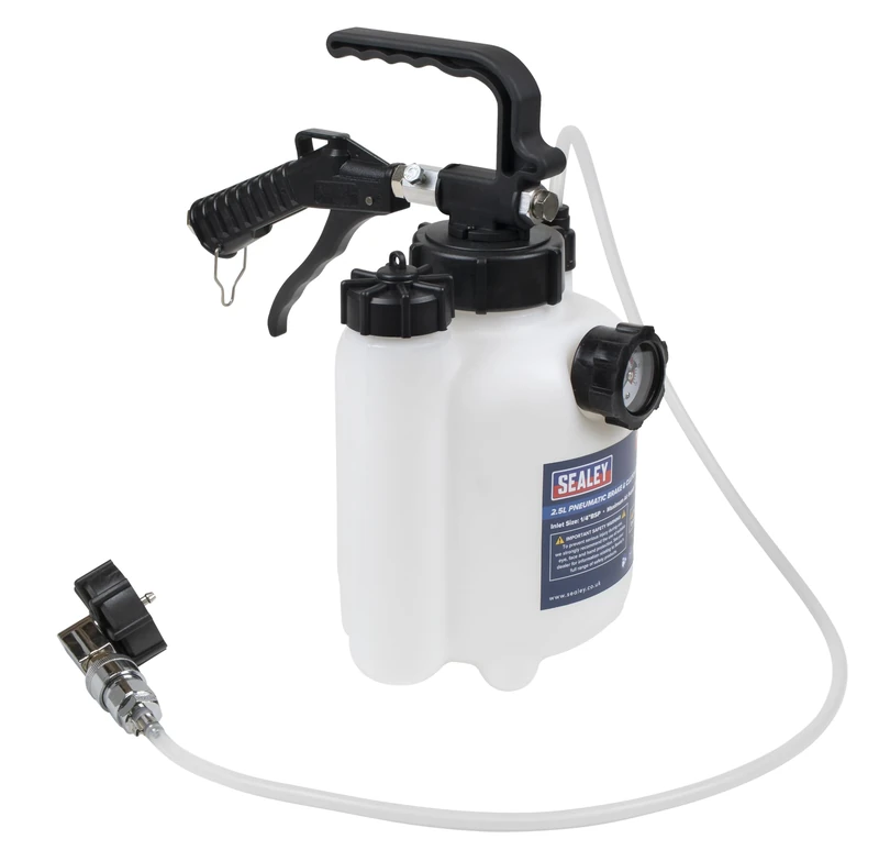 Sealey 2.5L Pneumatic Brake & Clutch Bleeder - VS830