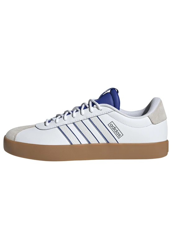 adidas Men's VL Court 3.0 Shoes, FTWR White/Crystal White/semi Lucid Blue, 6 UK