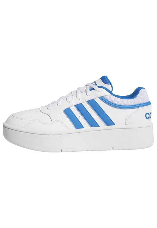 adidas Women's Hoops 3.0 Bold Shoes, FTWR White/Bluebird/FTWR White, 8.5 UK